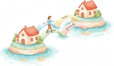 e (and), mas (but), porque (because), quando (when) — bridge words between ideas. e (and), mas (but), porque (because), quando (when) — bridge words between ideas.